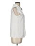 Elle White Sleeveless Blouse Size L - photo 4