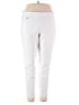 Alfani Solid White Active Pants Size 18 - photo 1
