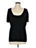 Dana Buchman Black Short Sleeve Top Size XL - photo 1