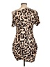 Unbranded Animal Print Tan Cocktail Dress Size L - photo 2