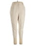 Express Solid Ivory Casual Pants Size 10 - photo 1