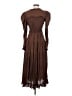 Moon River 100% Polyester Brown Casual Dress Size S - photo 2