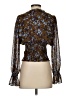 ASTR The Label 100% Polyester Brown Long Sleeve Blouse Size S - photo 2