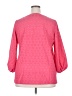 Passport Pink 3/4 Sleeve Blouse Size 1X - photo 2