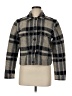 Rails 100% Polyester Plaid Gray Jacket Size M - photo 1
