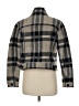 Rails 100% Polyester Plaid Gray Jacket Size M - photo 2