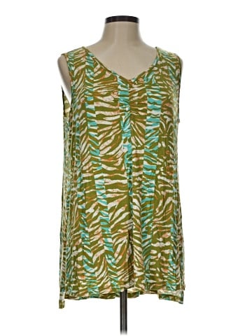 Logo Layers Sleeveless Blouse (view 1)
