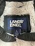 Lands' End 100% Polyester Solid Black Coat Size 10 - photo 3