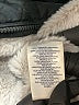 Lands' End 100% Polyester Solid Black Coat Size 10 - photo 4