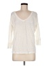 Gap Ivory 3/4 Sleeve Top Size M - photo 1