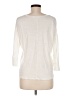 Gap Ivory 3/4 Sleeve Top Size M - photo 2