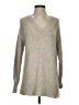 LC Lauren Conrad Metallic Silver Pullover Sweater Size S - photo 1