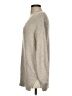 LC Lauren Conrad Metallic Silver Pullover Sweater Size S - photo 5