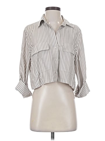 Babaton 3/4 Sleeve Button-Down Shirt (view 1)