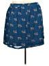 J.Crew Mercantile 100% Polyester Blue Casual Skirt Size 24 waist - photo 2
