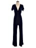 C'est La Vie Solid Blue Jumpsuit Size S - photo 1