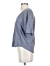 Faherty 100% Linen Gray Short Sleeve Top Size S - photo 5