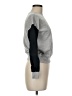 Dex Color Block Gray Pullover Sweater Size M - photo 4