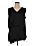 Left Coast by Dolan 100% Polyester Black Long Sleeve Blouse Size M - photo 1