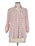 Iz Byer 100% Polyester Polka Dots Pink 3/4 Sleeve Blouse Size M - photo 1