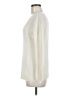 Halogen 100% Cashmere Solid Ivory Cashmere Pullover Sweater Size Med Petite - photo 5