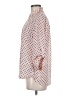 Iz Byer 100% Polyester Polka Dots Pink 3/4 Sleeve Blouse Size M - photo 5