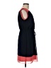 Enfocus 100% Polyester Color Block Blue Casual Dress Size 6 (petite) - photo 4