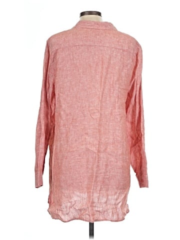 Garnet Hill Long Sleeve Button-Down Shirt (view 2)