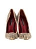 Charles Jourdan Animal Print Gold Heels Size 6 - photo 2