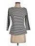 J. McLaughlin Gray 3/4 Sleeve Top Size S - photo 1