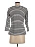 J. McLaughlin Gray 3/4 Sleeve Top Size S - photo 2