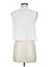 Forever 21 100% Polyester White Sleeveless Blouse Size M - photo 2