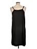 Lala. 100% Polyester Solid Black Casual Dress Size L - photo 2