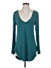 Deletta Teal Long Sleeve Top Size S - photo 1