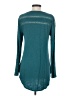 Deletta Teal Long Sleeve Top Size S - photo 2