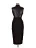 Express 100% Polyurethane Black Cocktail Dress Size XL - photo 2