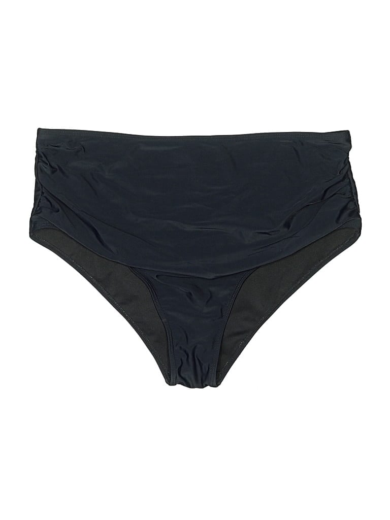 Pre-owned Unbranded Swimsuit Bottoms In Black
