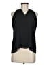 Express 100% Polyester Black Sleeveless Blouse Size M - photo 1