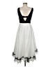 After Six 100% Polyester White Cocktail Dress Size 6 - photo 2