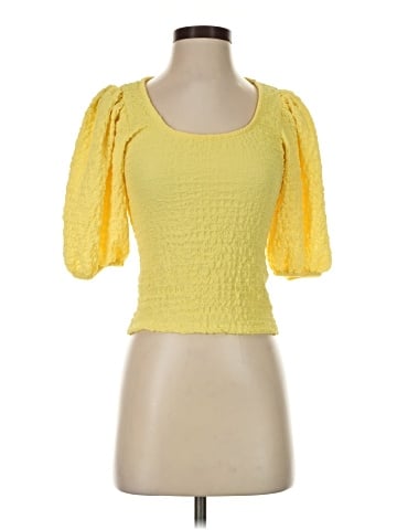 Maeve by Anthropologie 3/4 Sleeve T-Shirt (view 1)