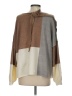 by the River Color Block Brown Pullover Sweater Size S - photo 2