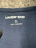 Lands' End 100% Cotton Blue Sleeveless Top Size M - photo 7