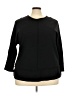 Grace Black 3/4 Sleeve Top Size 3X - photo 1
