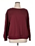 Lyaner 100% Polyester Burgundy Pullover Sweater Size 1X - photo 1