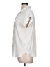 Banana Republic 100% Polyester Ivory Short Sleeve Blouse Size L - photo 5