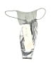 Oh Polly Metallic Silver Swimsuit Bottoms Size S - photo 1
