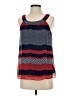 AGB 100% Polyester Red Sleeveless Blouse Size S - photo 1