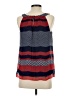 AGB 100% Polyester Red Sleeveless Blouse Size S - photo 2