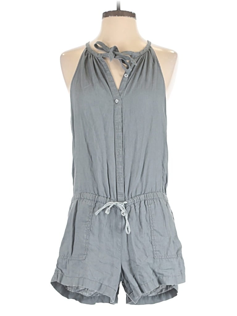 Pre-owned Lou & Grey For Loft Romper In Gray