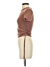 Zara Brown Short Sleeve Top Size S - photo 5